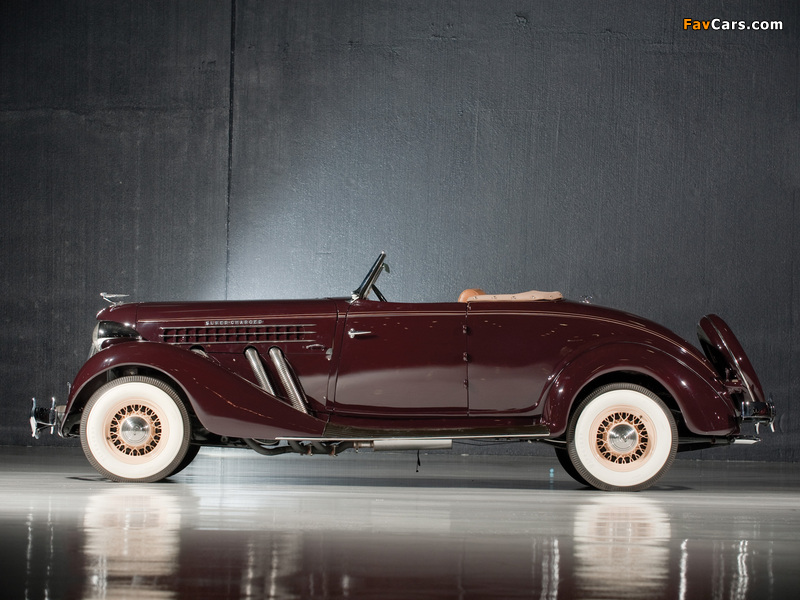 Images of Auburn 852 SC Convertible Coupe (1936) (800 x 600)