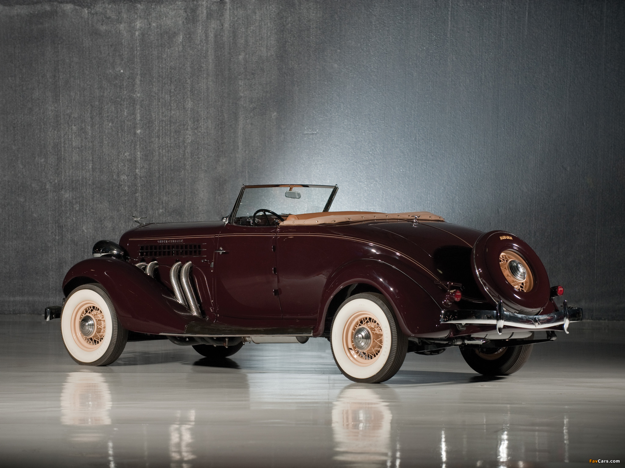 Pictures of Auburn 852 SC Convertible Coupe (1936) (2048 x 1536)