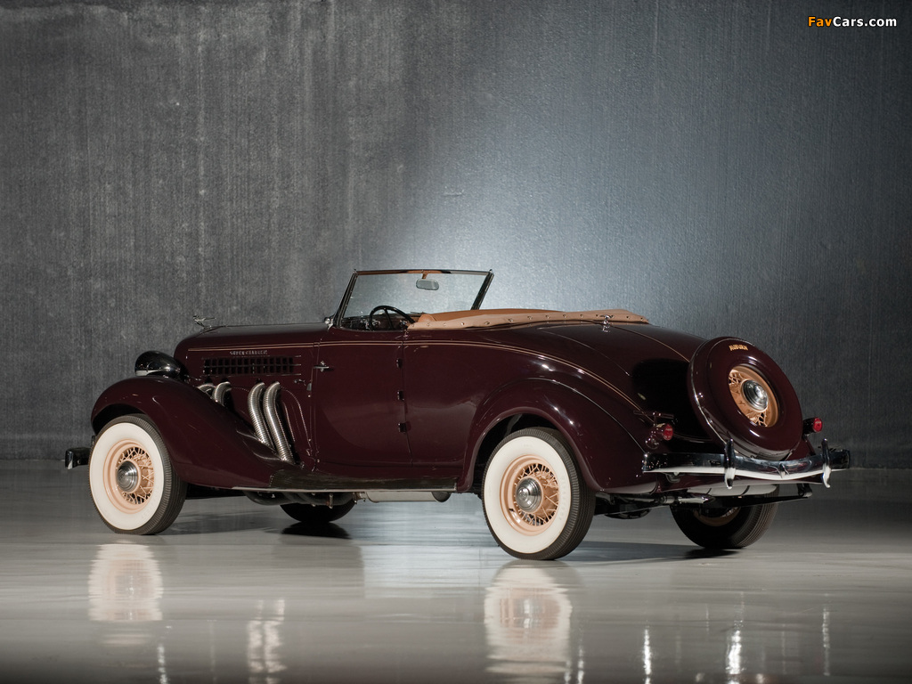 Pictures of Auburn 852 SC Convertible Coupe (1936) (1024 x 768)