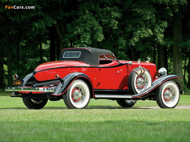 Auburn 8-98 Boattail Speedster (1931) photos (640 x 480)