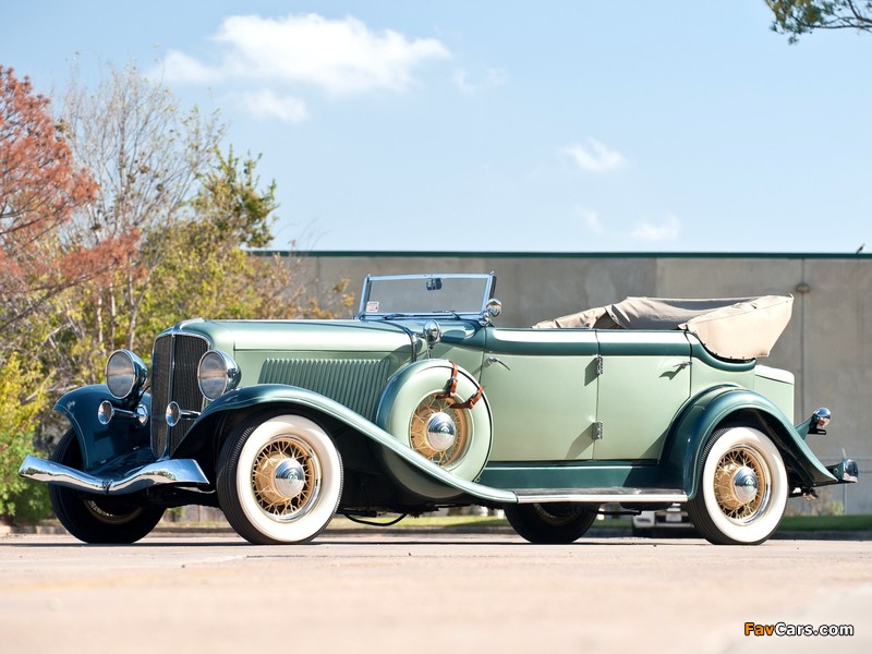 Auburn 8-105 Convertible Sedan (1933) photos (800 x 600)
