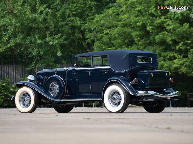 Auburn Twelve Phaeton Sedan 12-165 (1933–1934) photos (640 x 480)