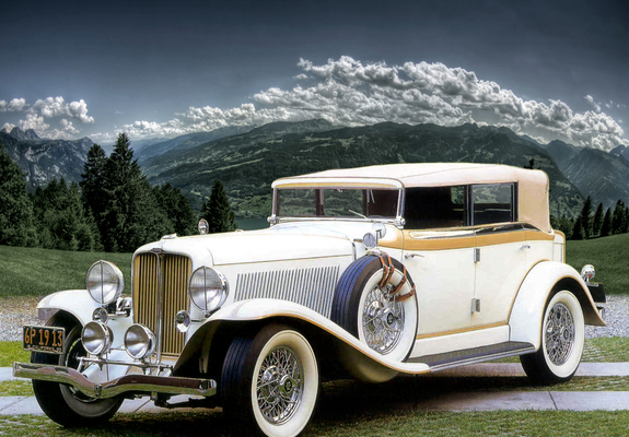 Pictures of Auburn V12 161A Convertible Sedan (1933)