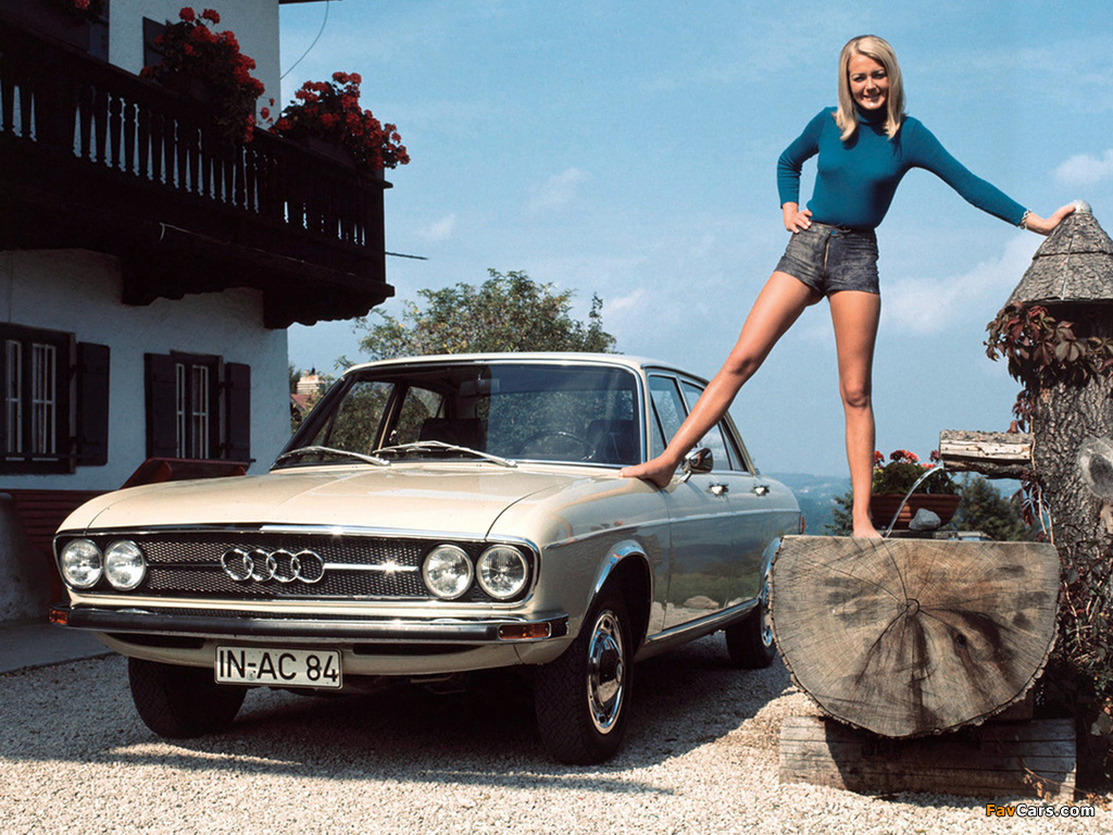 Audi 100 C1 (1968–1973) photos (1024 x 768)