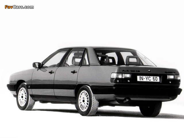 Audi 100 quattro C3 (1982–1987) images (640 x 480)