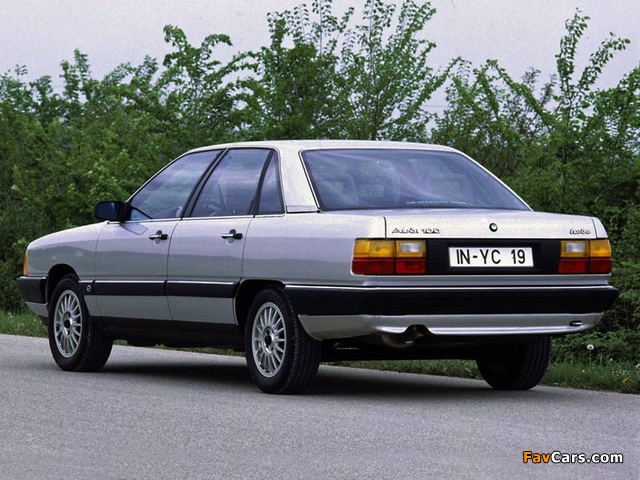 Audi 100 turbo C3 (1982–1987) photos (640 x 480)