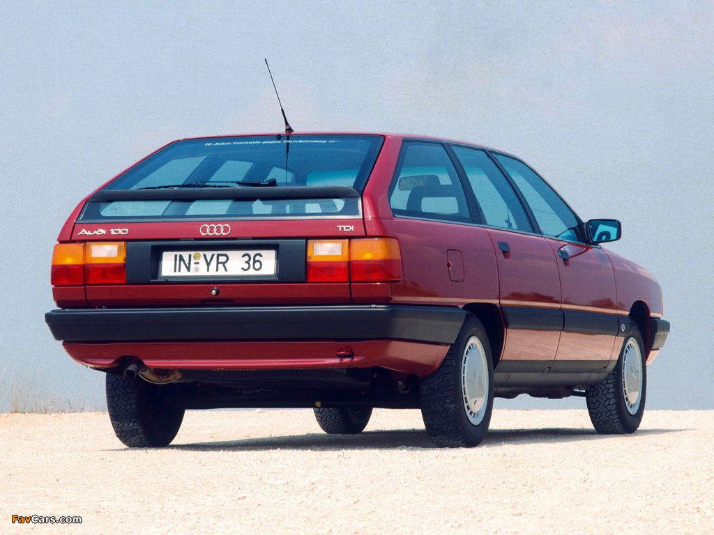 Audi 100 Avant C3 (1988–1990) images (1024 x 768)