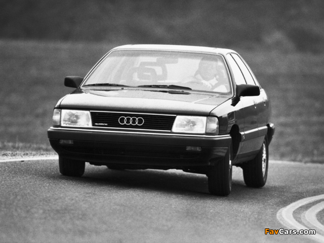 Audi 100 quattro US-spec C3 (1988–1990) wallpapers (640 x 480)