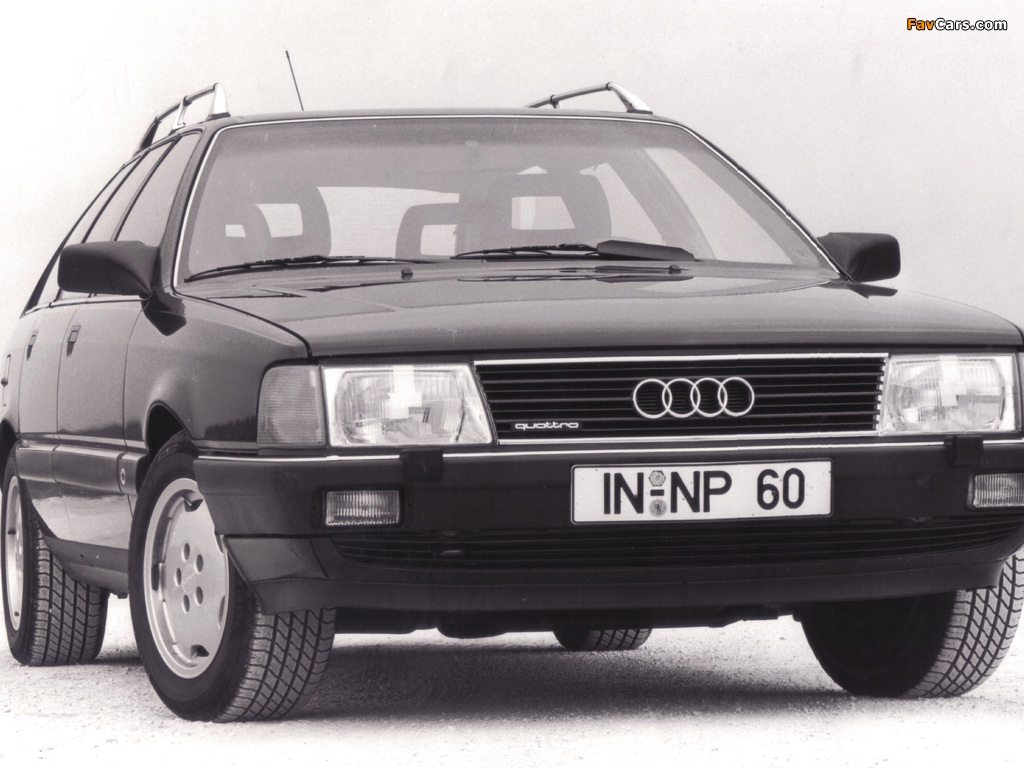 Audi 100 Avant C3 (1988–1990) wallpapers (1024 x 768)