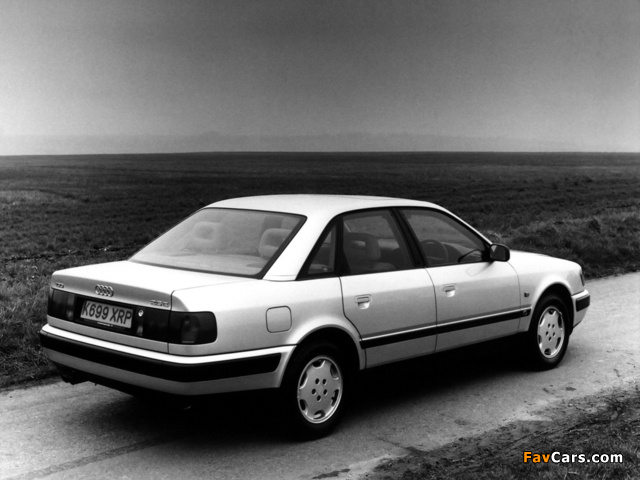 Audi 100 UK-spec 4A,C4 (1990–1994) photos (640 x 480)