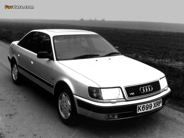 Audi 100 UK-spec 4A,C4 (1990–1994) photos (640 x 480)