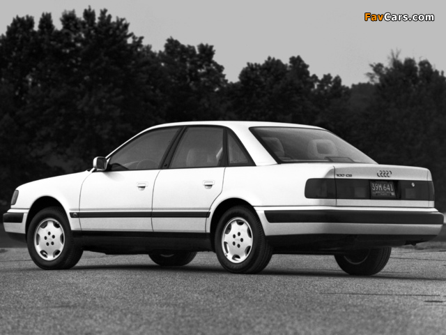 Audi 100 US-spec 4A,C4 (1990–1994) photos (640 x 480)