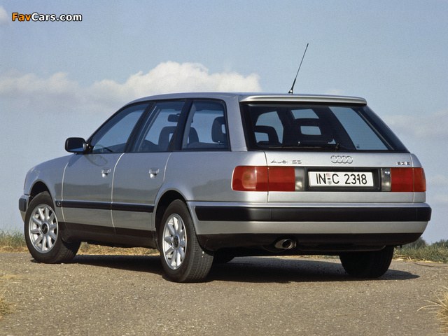 Images of Audi 100 Avant 4A,C4 (1990–1994) (640 x 480)