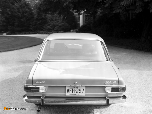 Pictures of Audi 100 LS US-spec C1 (1968–1973) (640 x 480)