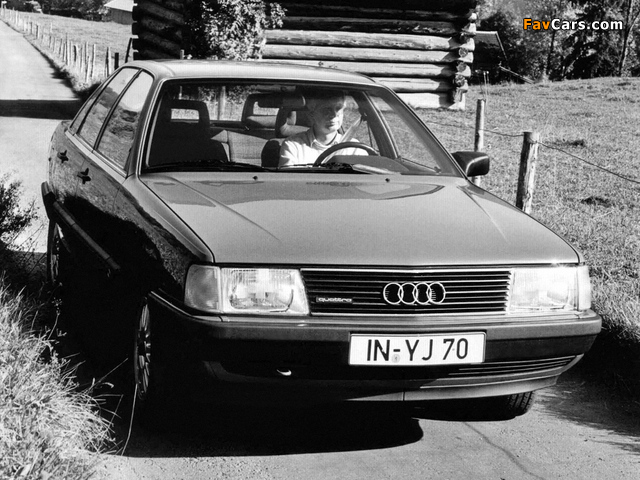 Pictures of Audi 100 quattro C3 (1982–1987) (640 x 480)