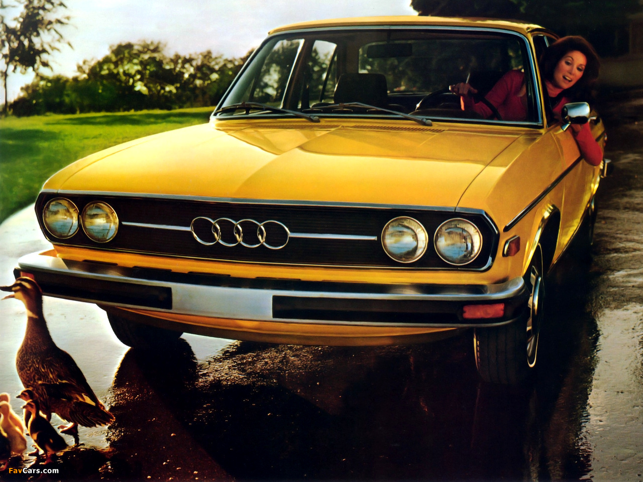 Audi 100 LS US-spec C1 (1973–1976) wallpapers (1280 x 960)
