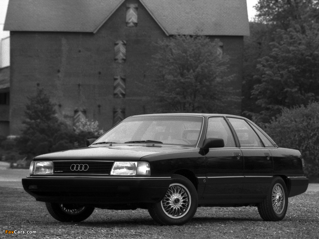 Audi 100 quattro US-spec C3 (1988–1990) wallpapers (1024 x 768)