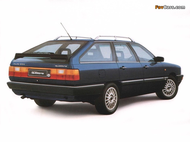 Audi 200 Avant quattro 44,44Q (1983–1987) photos (640 x 480)