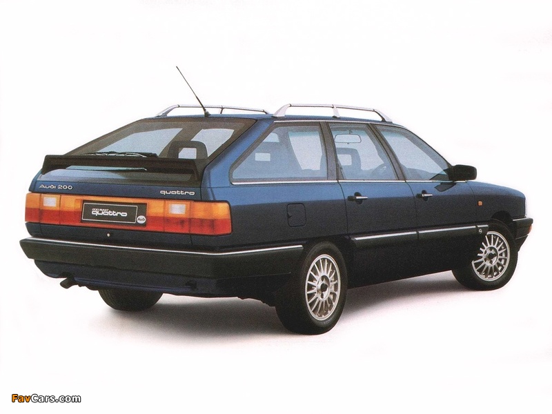 Audi 200 Avant quattro 44,44Q (1983–1987) photos (800 x 600)