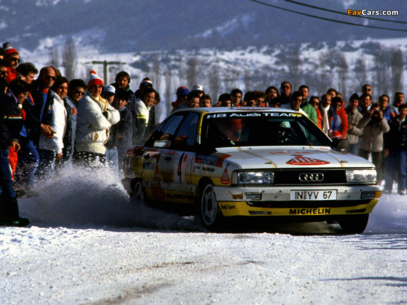 Audi 200 quattro Group A Rally Car (1987–1991) pictures (800 x 600)