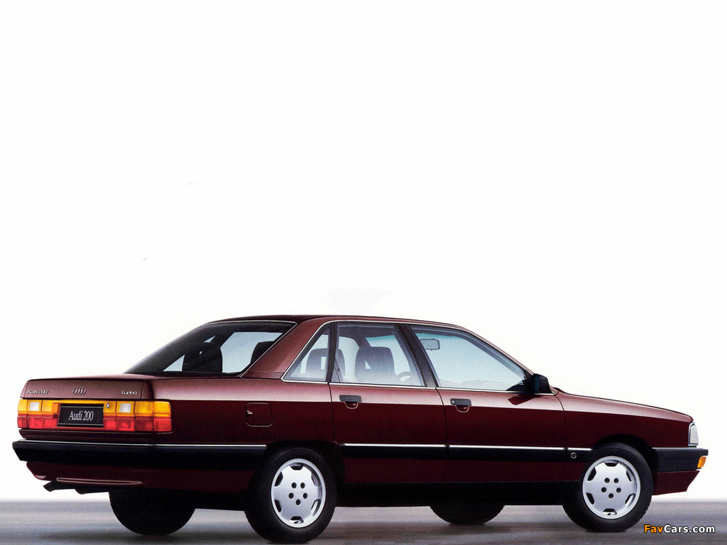 Audi 200 Turbo 44,44Q (1988–1991) photos (1024 x 768)