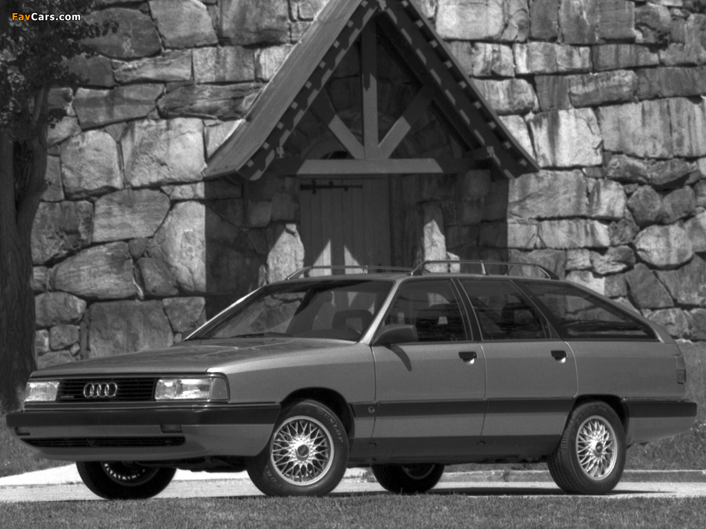 Audi 200 Avant quattro US-spec 44,44Q (1988–1991) wallpapers (1024 x 768)
