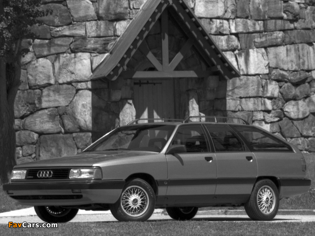 Audi 200 Avant quattro US-spec 44,44Q (1988–1991) wallpapers (640 x 480)
