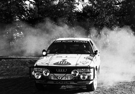 Pictures of Audi 200 quattro Group A Rally Car (1987–1991)