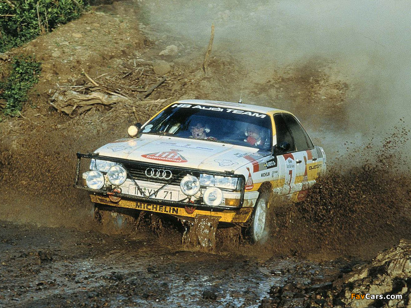 Audi 200 quattro Group A Rally Car (1987–1991) wallpapers (800 x 600)