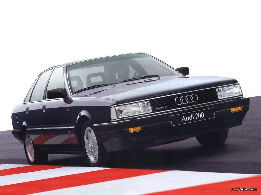 Audi 200 quattro 44,44Q (1988–1991) wallpapers (1024 x 768)