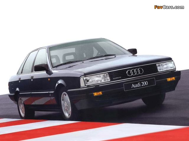 Audi 200 quattro 44,44Q (1988–1991) wallpapers (640 x 480)