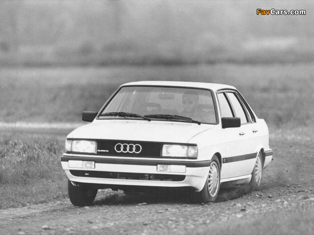 Photos of Audi 4000CS quattro (1985–1987) (640 x 480)