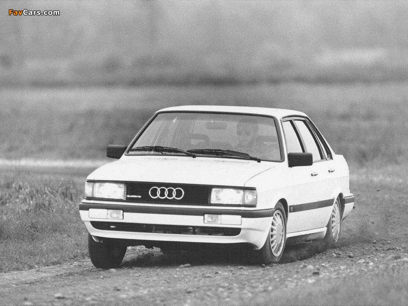 Photos of Audi 4000CS quattro (1985–1987) (800 x 600)