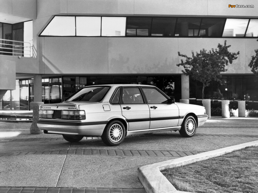 Pictures of Audi 4000S quattro (1985–1987) (1024 x 768)