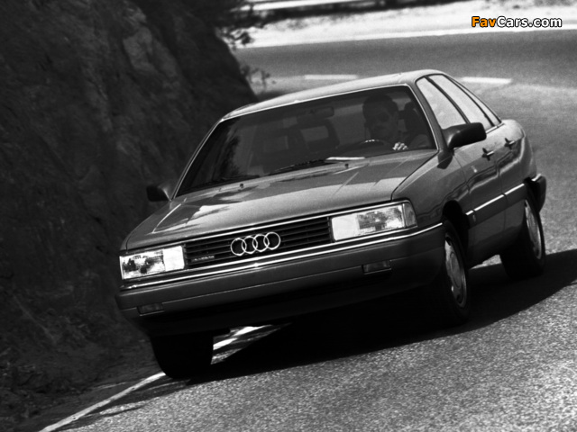 Audi 5000CS quattro 44,44Q (1986–1988) images (640 x 480)