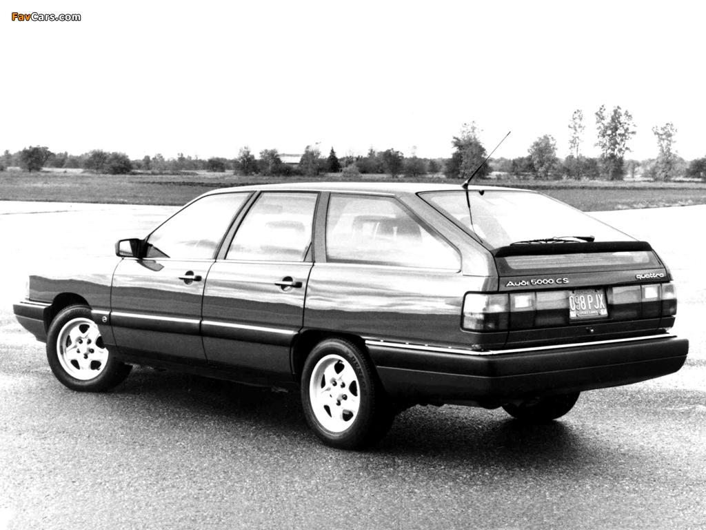 Audi 5000CS quattro Wagon 44,44Q (1986–1988) images (1024 x 768)