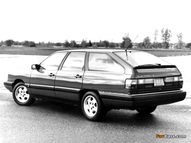Audi 5000CS quattro Wagon 44,44Q (1986–1988) images (640 x 480)