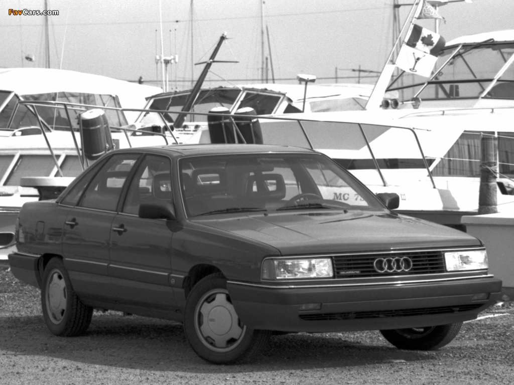 Audi 5000CS quattro 44,44Q (1986–1988) photos (1024 x 768)