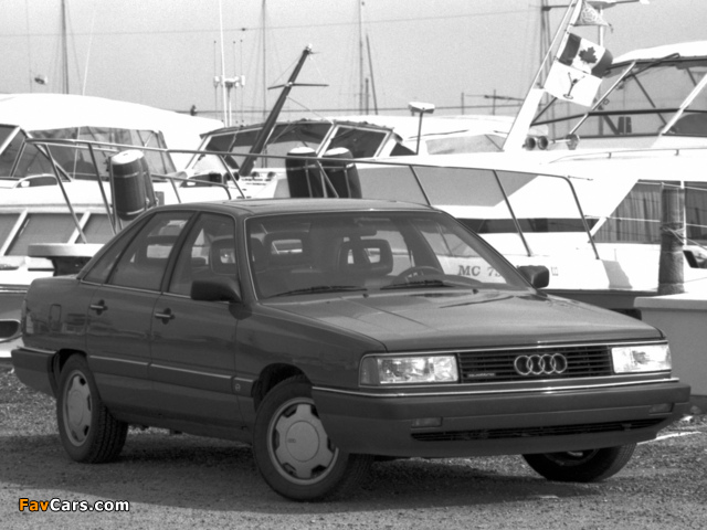 Audi 5000CS quattro 44,44Q (1986–1988) photos (640 x 480)