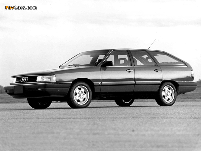 Audi 5000CS quattro Wagon 44,44Q (1986–1988) photos (640 x 480)