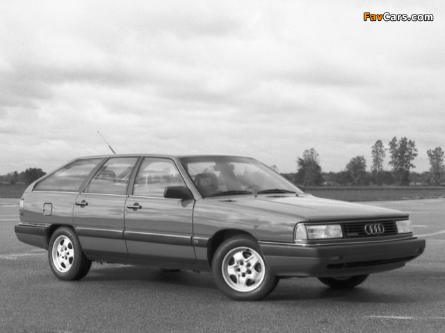 Audi 5000CS quattro Wagon 44,44Q (1986–1988) wallpapers (640 x 480)