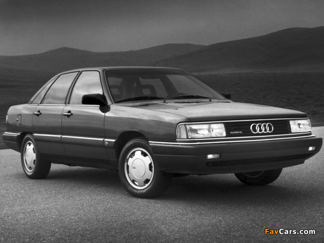 Pictures of Audi 5000CS quattro 44,44Q (1986–1988) (640 x 480)