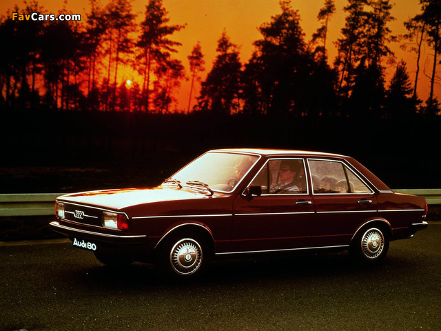 Audi 80 4-door B1 (1976–1978) photos (640 x 480)