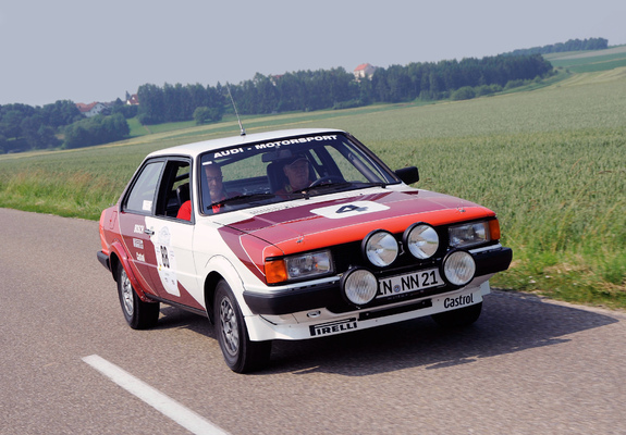 Audi 80 GLE Group 2 Rally Car B2 (1979–1980) wallpapers