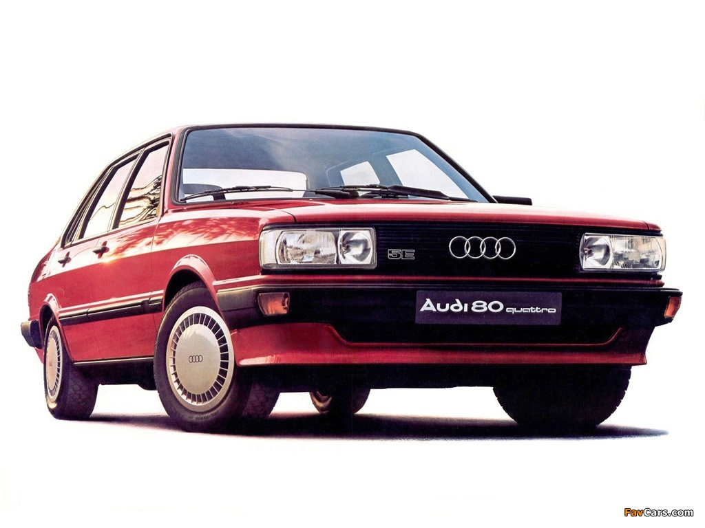 Audi 80 quattro B2 (1984–1986) images (1024 x 768)