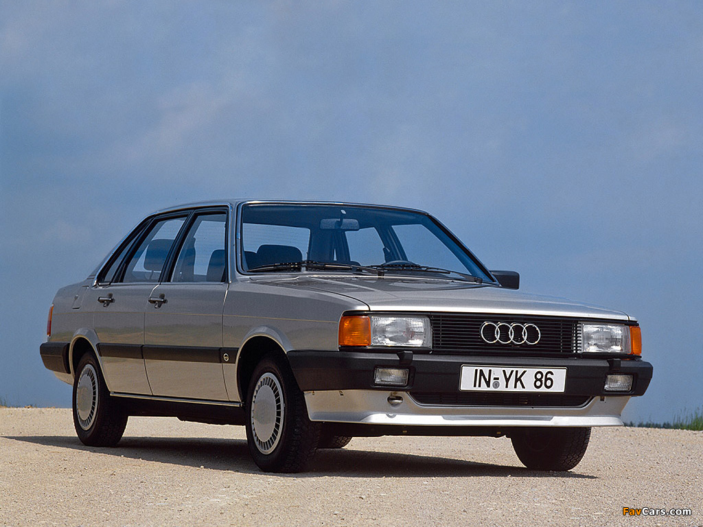 Audi 80 (B2) 1984–86 images (1024 x 768)