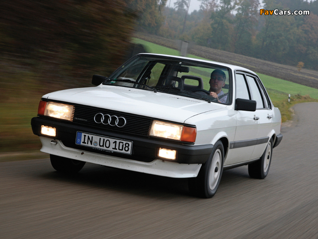 Audi 80 GTE quattro B2 (1985–1986) wallpapers (640 x 480)