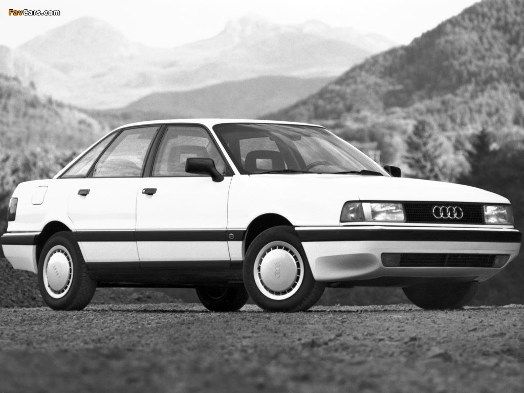 Audi 80 US-spec 8A,B3 (1986–1991) photos (1024 x 768)