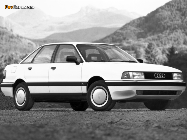 Audi 80 US-spec 8A,B3 (1986–1991) photos (640 x 480)