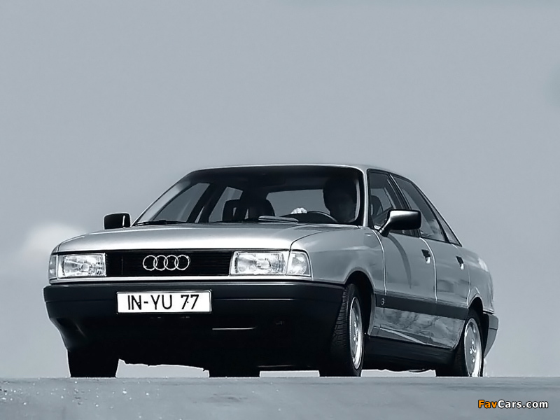 Audi 80 8A,B3 (1986–1991) pictures (800 x 600)